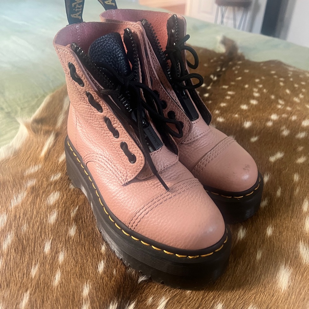 Pink Doc Martens Sinclair Women's Boots
